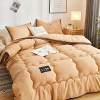 橘色 150*200cm[3斤春秋被] 被子春秋加厚特价冬被芯冬天加厚被子学生保暖宿舍单人双人丝棉被