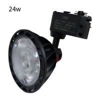 24瓦帕轨中性光 射灯轨道射灯导轨灯LED超亮节能调光调色服装店超市家用背景墙