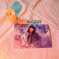 lisa明信片 BLACKPINK金智妮朴彩英金智秀LISA周边原创礼包手幅明信片