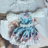 深海风铃洛丽塔+发带+蕾丝袜子 {风铃洛丽塔}6分BJD娃衣优雅可爱深海风铃洛丽塔六分bjd娃衣