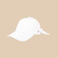 L320U139-0019亮白色 均码 斯凯奇帽子2021男女同款棒球帽时尚丝带遮阳帽情侣休闲帽L320U139