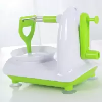 白绿色10代 单独削皮器1个 手摇苹果削皮器削苹果机水果分割器削皮神器厨房刮皮去皮削皮机