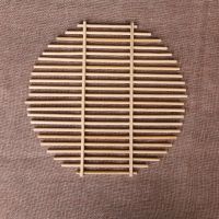 竹篦子21厘米 竹篦子竹蒸片家用蒸馍热馒头架子圆形无金属柳钉塑料蒸锅蒸架蒸格