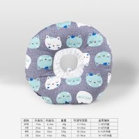仙女猫 XS(1-3斤内猫) 宠物伊丽莎白圈术后项圈脖套防舔防咬猫咪耻辱圈棉布头套绝育用品