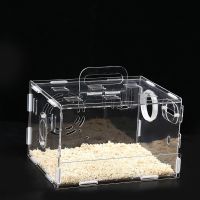 单层小号26X20X16cm[裸笼 送营养丸+消炎药 单层亚克力仓鼠笼宽敞明亮仓鼠大房子透明宠物别墅规格齐全