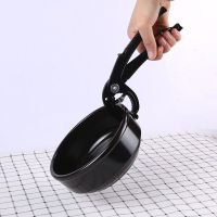 黑夹子 韩式石锅拌饭钳子蒸锅取盘夹端菜提盘防烫防滑砂锅夹子厨房提碗器