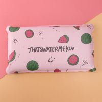 粉色西瓜[双面图案]冰枕 夏季免注水儿童降温冰枕垫学生午睡凝胶冰枕头成人水枕头无需注水