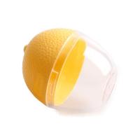 柠檬型 柠檬保鲜盒 储藏冷藏密封盒 小号迷你洋葱塑料冰箱收纳盒