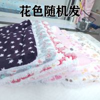 [3层加厚]-百种颜色随机发 XS码[27*34建议3斤以下] 狗狗垫子加厚猫咪睡垫宠物四季毛毯金毛泰迪保暖宠物用品猫窝