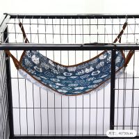 单吊床-蓝招财猫 S 宠物猫咪单面吊床笼子用猫吊床挂窝猫秋千悬挂猫窝挂床挂式吊窝