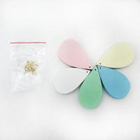 5色雨滴挂件(5个价格) ins云朵隔板置物架实木免打孔书架北欧儿童房墙上装饰架壁饰小号
