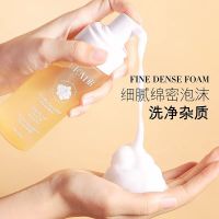 山茶花泡沫洗面奶150ml (送洗脸刷)山茶花洁面泡沫洗面奶氨基酸深层清洁除螨洁面学生女