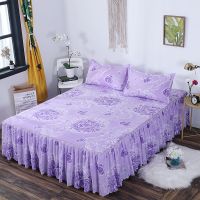 玫瑰爱人 100cmX200cm 加厚单件床裙席梦思床罩床套韩式床单床笠防滑1.0m1.8米2.0米