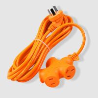 3米 电源电动车防爆地拖插座家用多功能延长线排插带线转换器拖接线板