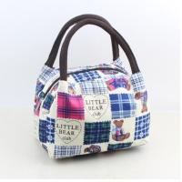 BBH-8001泰迪熊 手提包小号饭盒袋便当包帆布母婴包妈咪包外出包妈妈包女士手拎包