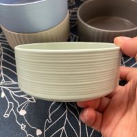 绿色小号(直径12.2*高5.3) 外贸陶瓷狗碗狗粮食盆猫碗水碗超大特大号中大型犬大码碗防打不翻