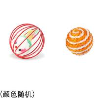 [笼中鼠+剑麻球] 猫玩具笼中鼠磨牙耐咬耐抓球形逗猫玩具羽毛尾巴仿真毛绒老鼠