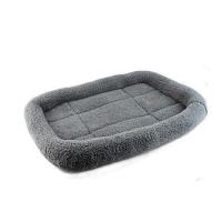 小号 长40cm宽27cm_ 珊瑚绒灰色 宠物珊瑚绒棉垫宠物狗窝垫子狗床垫猫窝垫保暖窝金毛泰迪大中小型
