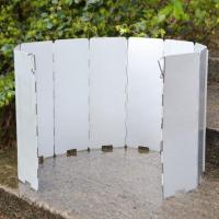 商品 均码 野炊挡风板 强氧化铝合金 户外野营炊具用品 10片装带塑料盒