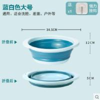 蓝色 可以折叠 3-5斤内猫专用 宠物洗澡盆猫咪专用浴缸猫猫沐浴盆小狗狗泡澡桶防跑洗猫盆可折叠