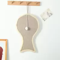 小鱼抓板板 便携爬架抓板磨爪神器猫咪用品猫玩具