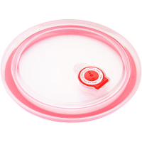 1个装 极货 3.25太阳花 饭盒安全冰箱保鲜碗盖硅胶密封盖 微波炉PP塑料盖便当盒盖子