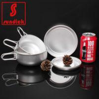 山地客 户外野营套锅 野炊餐具 折叠碗 炊具套装 轻量化便携锅具 山地客 户外野营套锅 野炊餐具 折叠碗 炊具套装 轻量