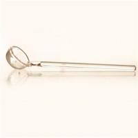 透明玻璃勺-1个装 厂家玻璃勺子透明糖勺咖啡勺长柄搅拌棒家用汤茶勺奶粉勺调味罐勺