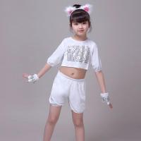 分体小猫咪短裤 90 六一儿童小兔子演出服小白兔动物表演服幼儿园小猫咪舞蹈纱裙服装
