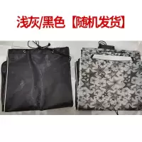 浅灰/黑色(颜色随机) 便携式买菜车超市购物袋可折叠购物车手提购物袋手拉车拖轮环保袋