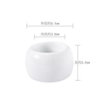 白色[牙刷架] 日式电动牙刷架置物架底座创意卫生间陶瓷轻奢家用杯托盘沥水杯架