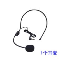 黑色1个耳麦(头戴 ) 小蜜蜂扩音器耳麦话筒头戴式有线麦克风成人儿童舞台演出假唱道具