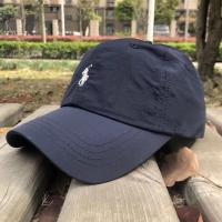 藏青白标+[均码] 速干帽子男士棒球帽韩版女士防晒遮阳帽户外太阳帽百搭帅气鸭舌帽