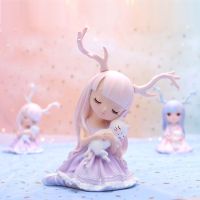 小号A款眯眼 原包装 小摆件ins创意个性潮可爱鹿工艺品家居装饰小饰品少女心生日礼物