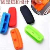 随机色(一个装) 防烫锅耳套手套锅把手硅胶隔热夹炒锅蒸汤锅手柄套耐高温锅盖把手