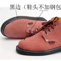 36 不加钢头HY001 劳保鞋防护用品牛皮鞋HY001防砸钢轮胎电焊劳保用品包头牛皮杭友