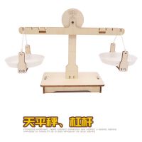 天平称.杠称 创意小实验小制作玩具小学生手工科教产品DIY抽油机儿童趣味科学