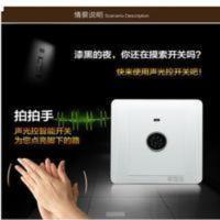 500W大功率声光控开关二线面板楼道灯走廊楼梯间86型声控感应延时 500W大功率声光控开关二线面板楼道灯走廊楼梯间86