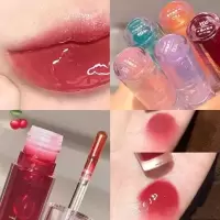 [唇油]05坠入爱河 蜜桃味-蜜罐唇膜皮淡化唇纹唇部护理补水保湿滋润唇蜜润唇膏