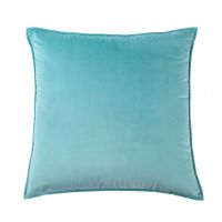 薄荷蓝 40*40(单枕套) 北欧抱枕靠垫沙发靠垫办公室腰靠枕床头靠背垫天鹅绒抱枕套不含芯