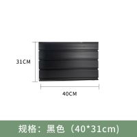 黑色 40*31 PVC槽板塑料壁挂式上墙手机配件槽板展示架饰品袜子吉他装饰坑板