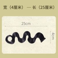 手推波纹刘海[自然黑] 复古民国风旗袍发饰假发刘海片手推波纹刘海影楼演出配件头饰造型