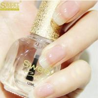 快干亮油 SweetColor指甲油持久防水不可剥护甲油透明色亮甲油封层免烤快干