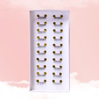 半截B 01 睫毛 .一盒 假睫毛半截眼尾拉长款自然仿真后半段素颜裸妆逼真眼睫毛胶水镊子