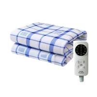 荣事达 双人电热毯 双区独立控温智能恒温安全自动家用防水 R2712 180X150CM