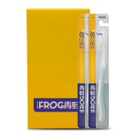 [苏宁小店]青蛙波浪洁齿牙刷