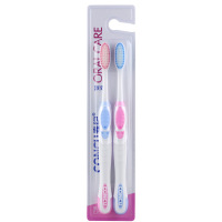 concu/春纪CJ135派对型两支装软毛牙刷颜色随机单套