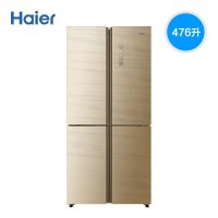海尔(haier) 四开门十字双开门冰箱变频节能新一级406升风冷无箱三档变温超薄净味BCD-406WLHTDEDB9
