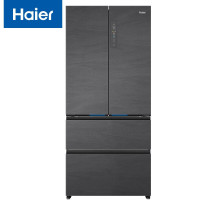 海尔501升全空间保鲜零距离自由嵌入式法式四开多门家用冰箱超薄 BCD-501WGHFD14S8U1