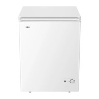 海尔(Haier)BC/BD-142GHDT 142升 家用卧式冰柜 冷柜减霜80% 一级能效 断电保护 带脚轮